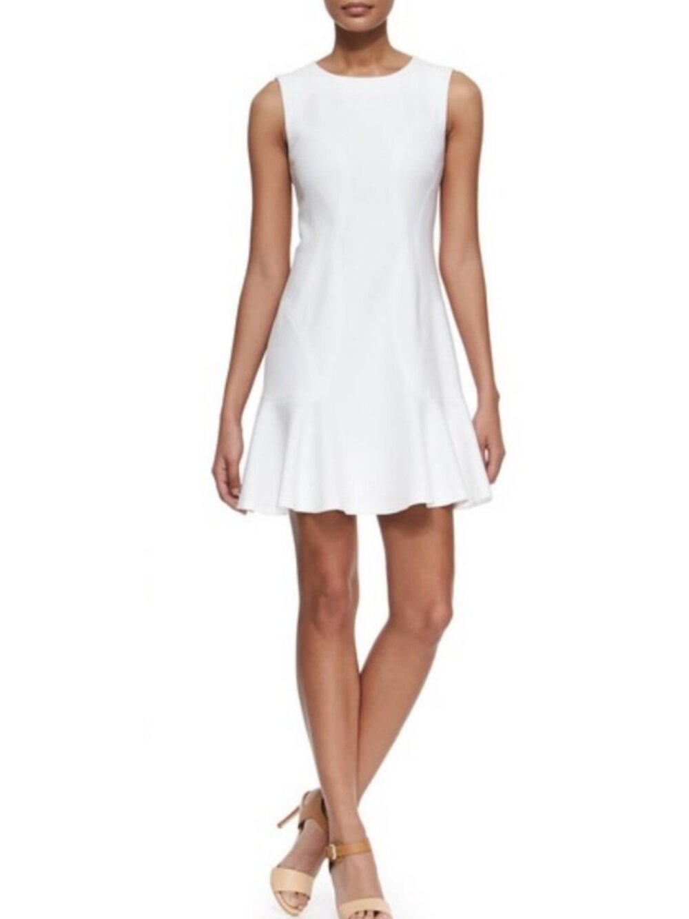 Diane Von Furstenberg DVF White Jaylen Dress Size 2